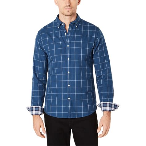 michael kors men's button up shirts|clearance coats men Michael Kors.